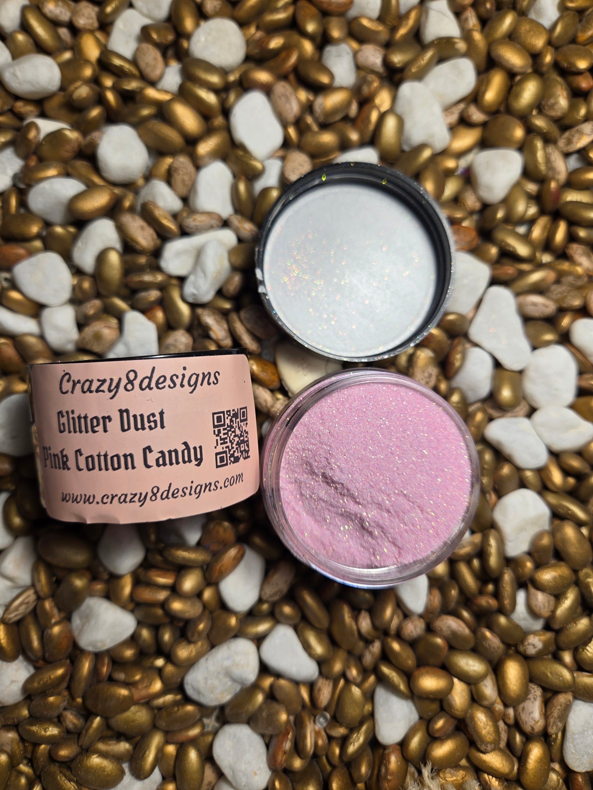 Pink Cotton Candy Glitter Dust