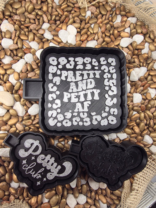 Pretty and Petty Freshie Mold and or Vent Clip