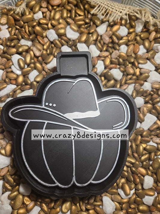 Pumpkin Hat Freshie Mold
