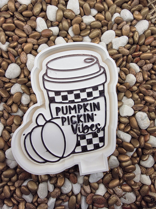Pumpkin Pickin Vibes Freshie Mold