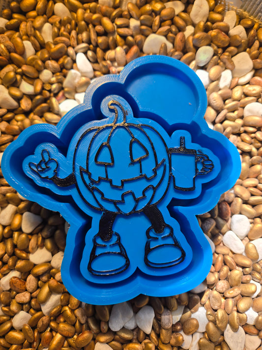  Pumpkin Tumbler Freshie Mold