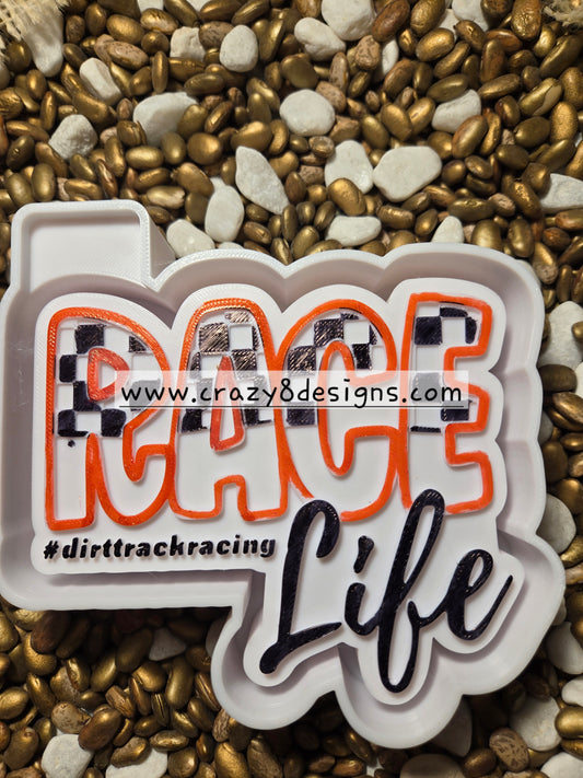 Race Life Freshie Mold