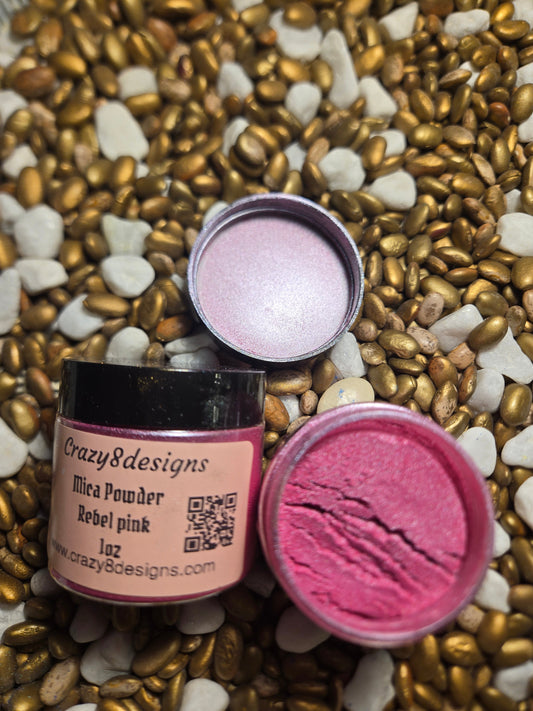 Rebel Pink Mica Powder