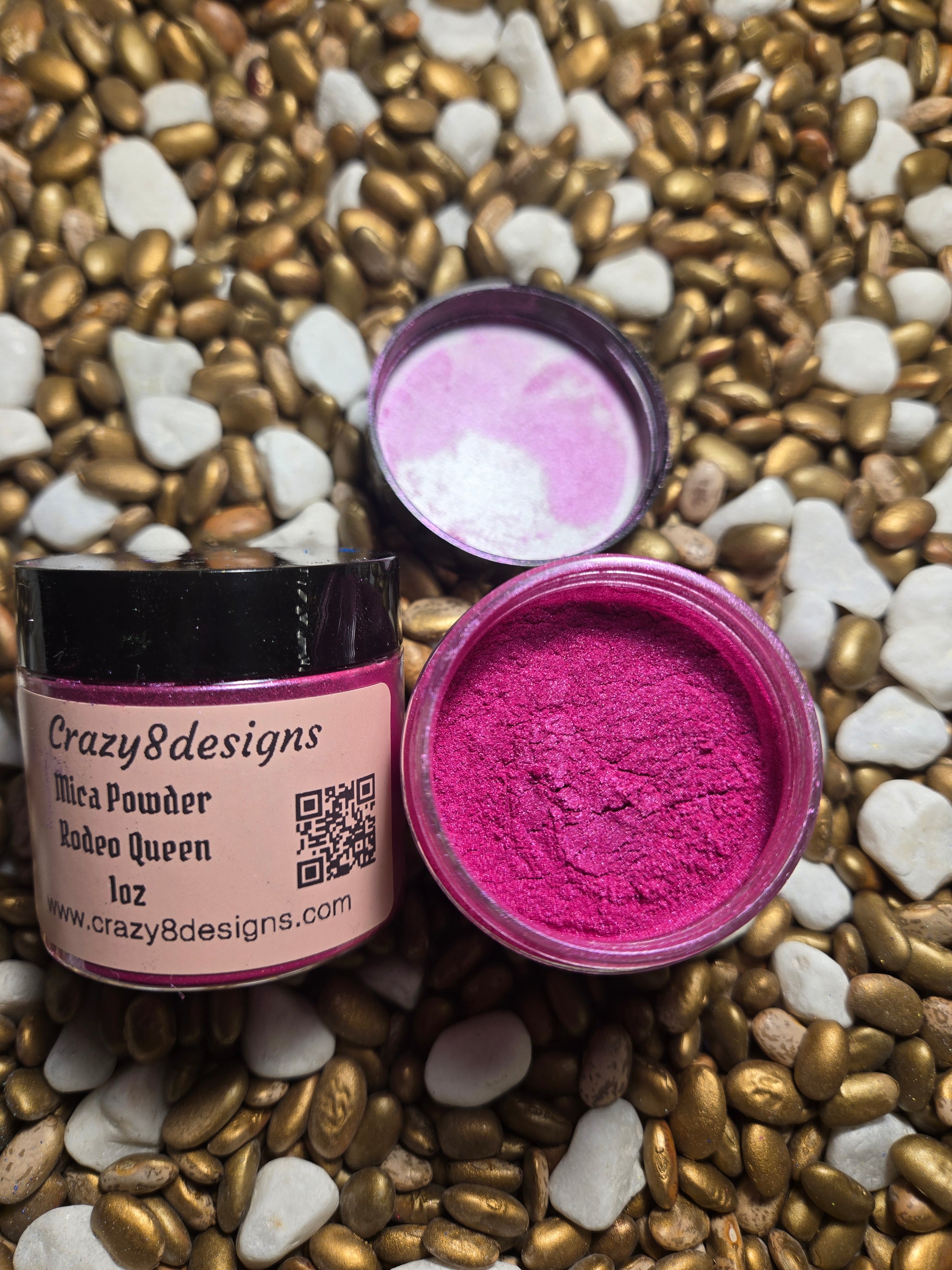 Rodeo Queen Mica Powder – Crazy 8 Design