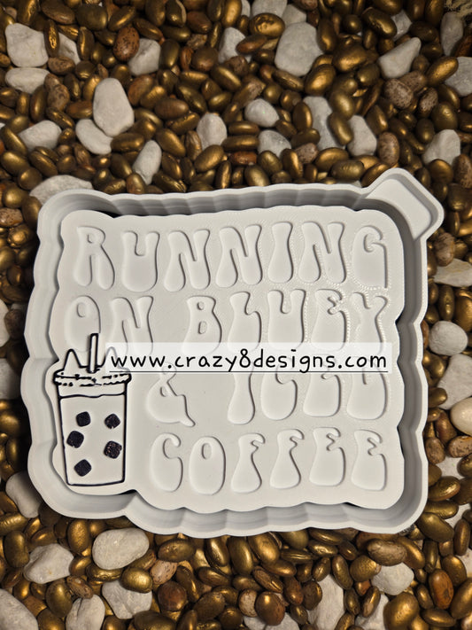 Running on Bluey Freshie Mold