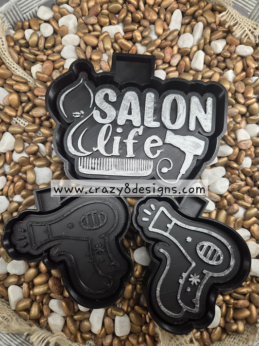 Salon Life Freshie Mold