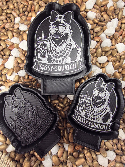 Sassy-Squatch Freshie Mold