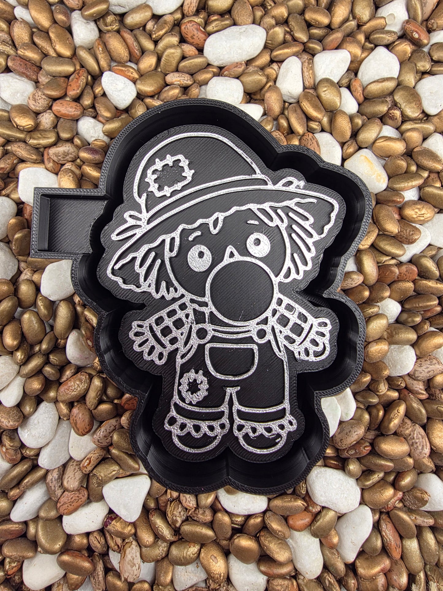 Scarecrow Bubble Freshie Mold