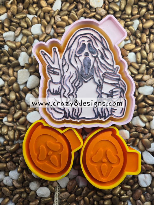 Scream Freshie Mold / Vent Clips