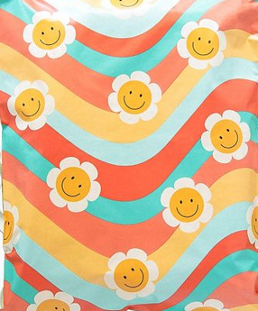#10005.  10 x 13 Daisy Poly Mailer - 25 pack