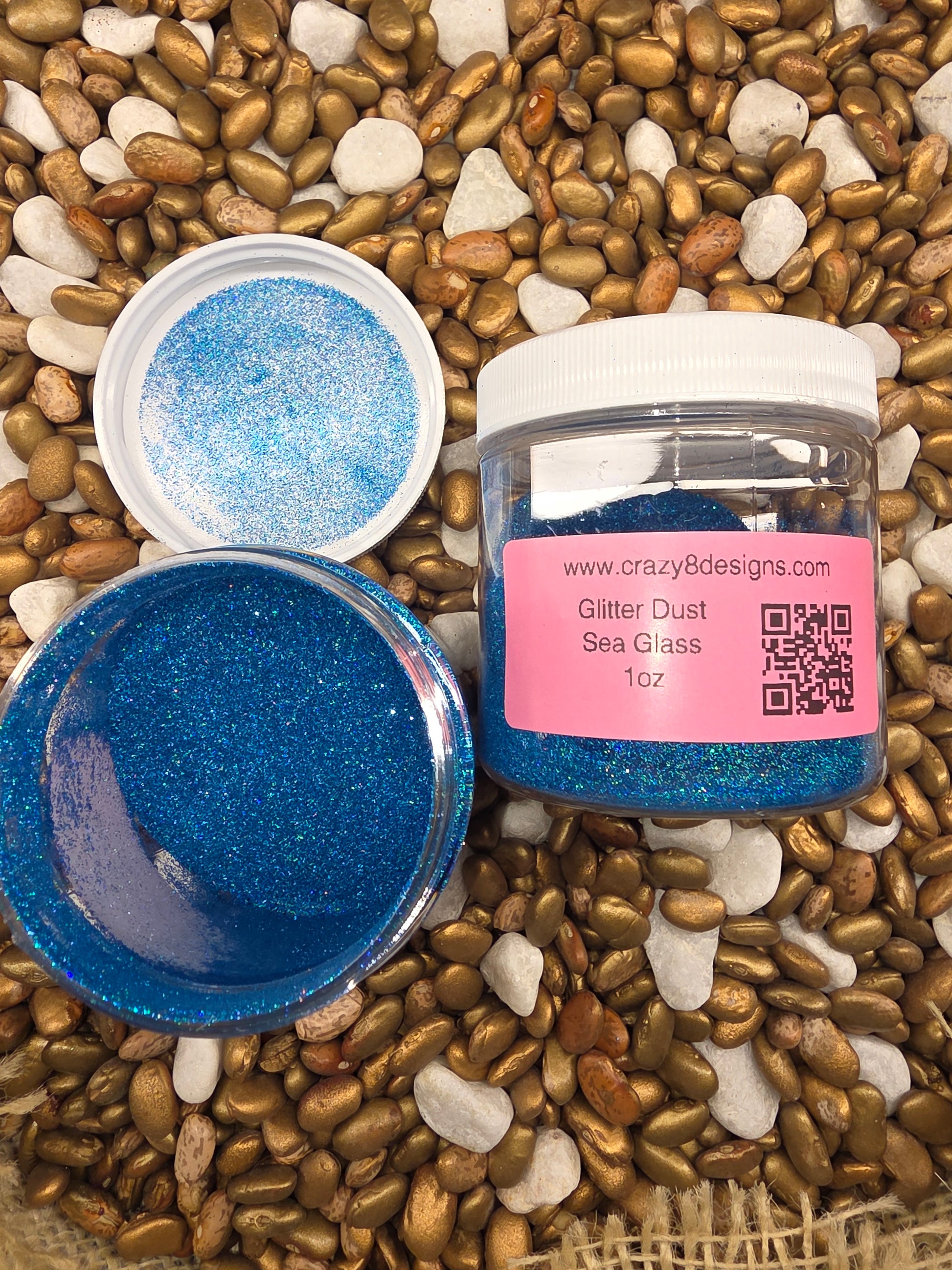 Sea Glass Glitter Dust
