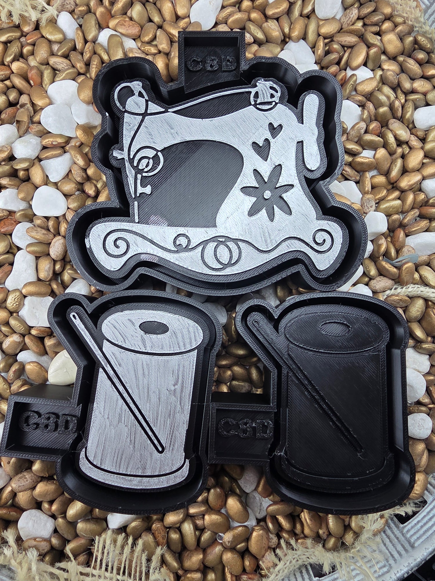 Sewing Machine Mold/Vent Clips