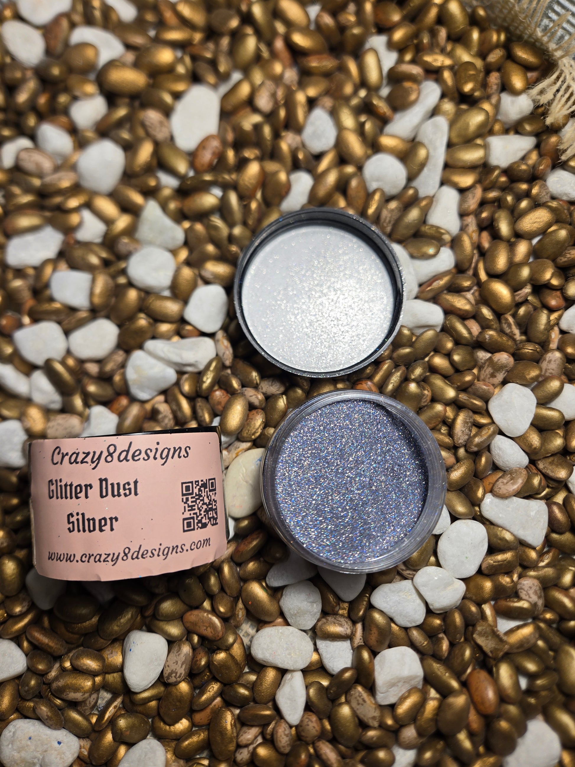 Silver Glitter Dust