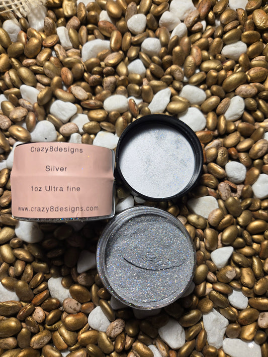 Silver Ultra Fine Glitter