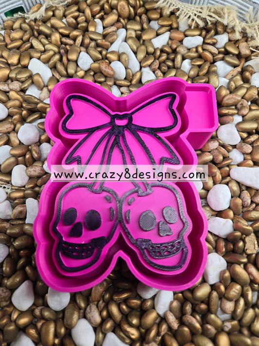 Skeleton Cherry Freshie Mold