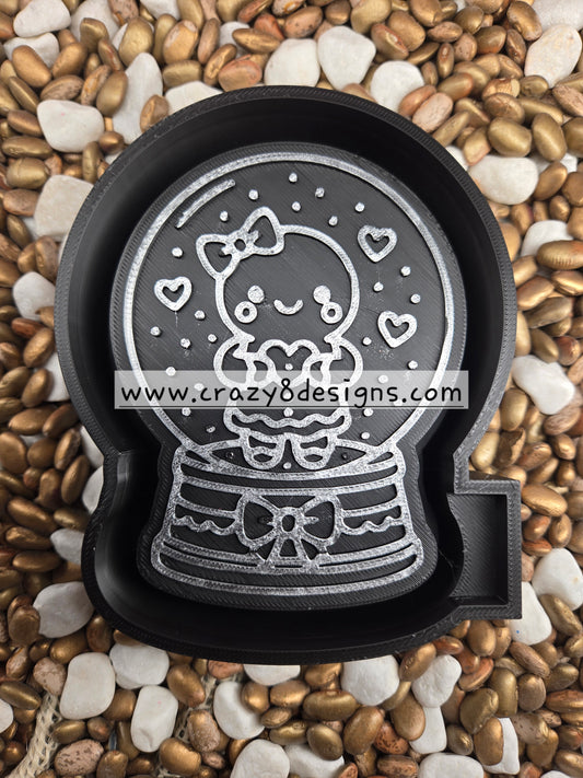 Snow Globe Freshie Mold