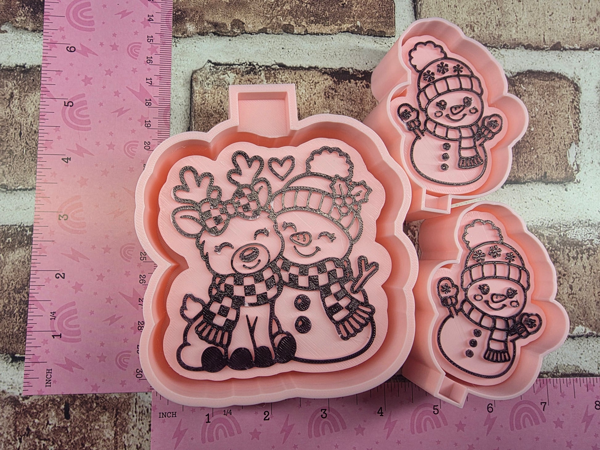 Snowgirl Freshie Mold/ Vent