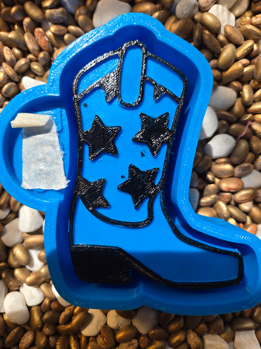 Star Boot Freshie Mold