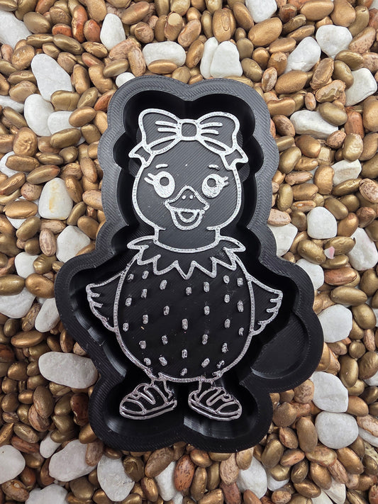 Strawberry Duck Freshie Mold