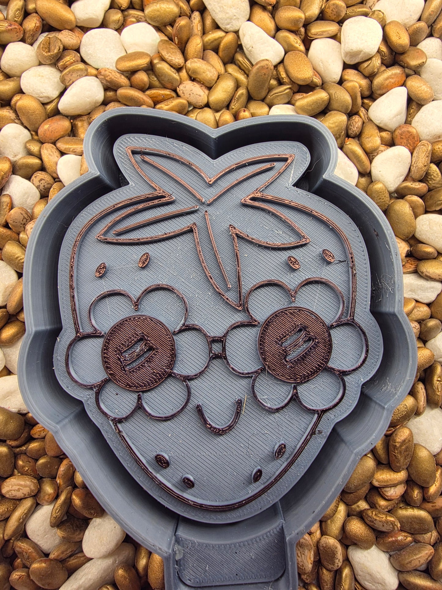 Strawberry Freshie Mold