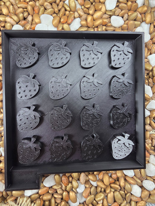 Strawberry Wax Melt Mold/