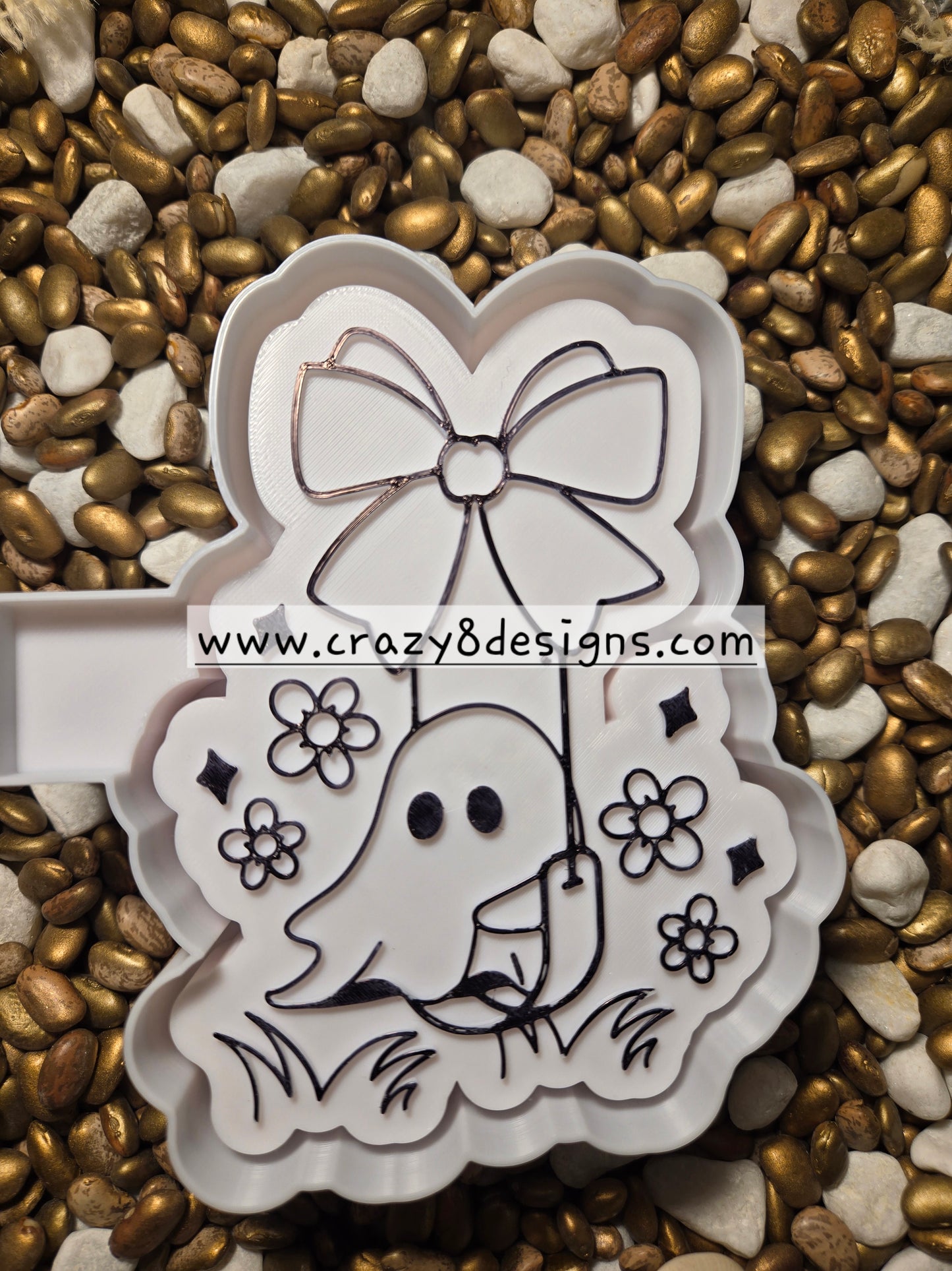 Swinging Ghost Freshie Mold