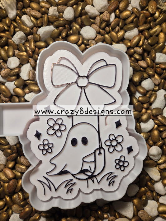 Swinging Ghost Freshie Mold