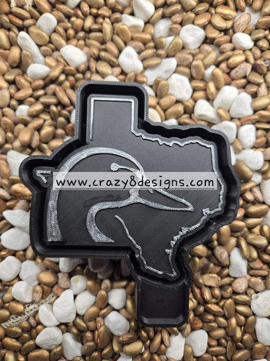 Texas Duck Freshie Mold