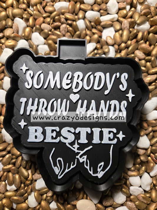 Throw Hands Freshie Mold