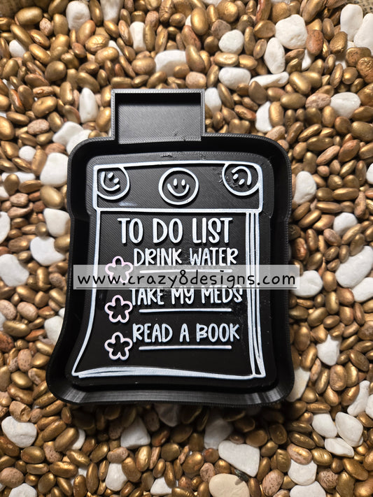 To Do List Freshie Mold