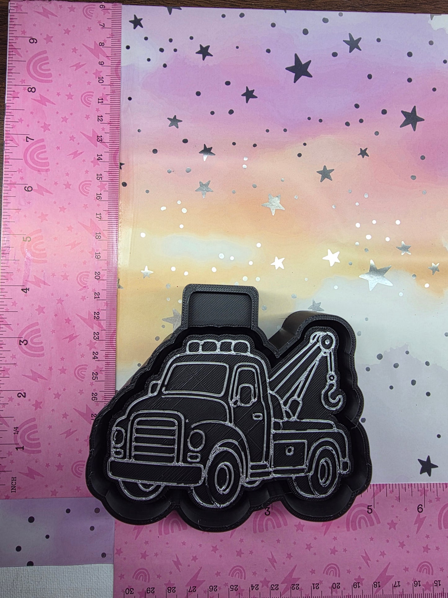 Tow Truck Freshie Mold