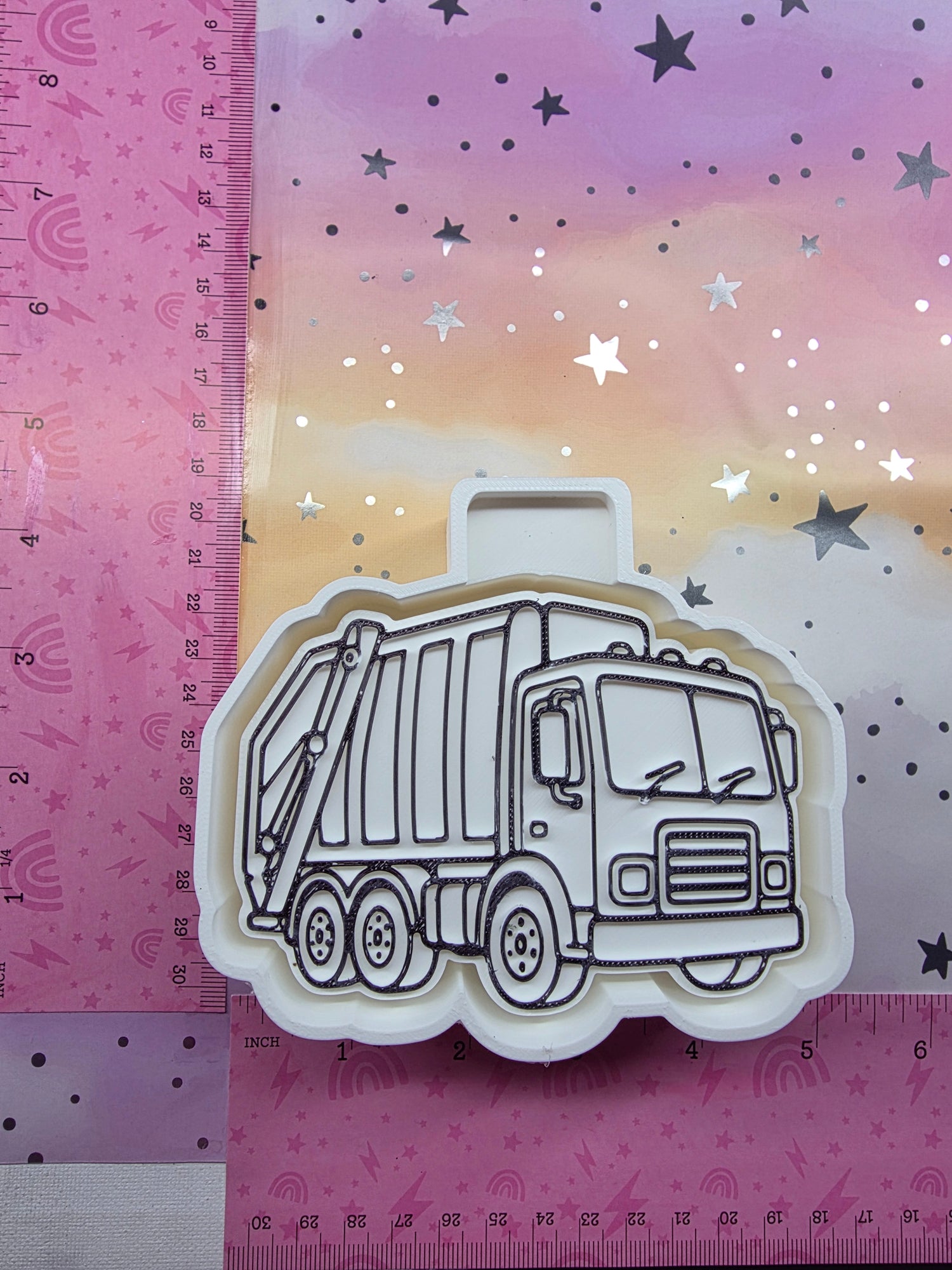  Trash Truck Freshie Mold