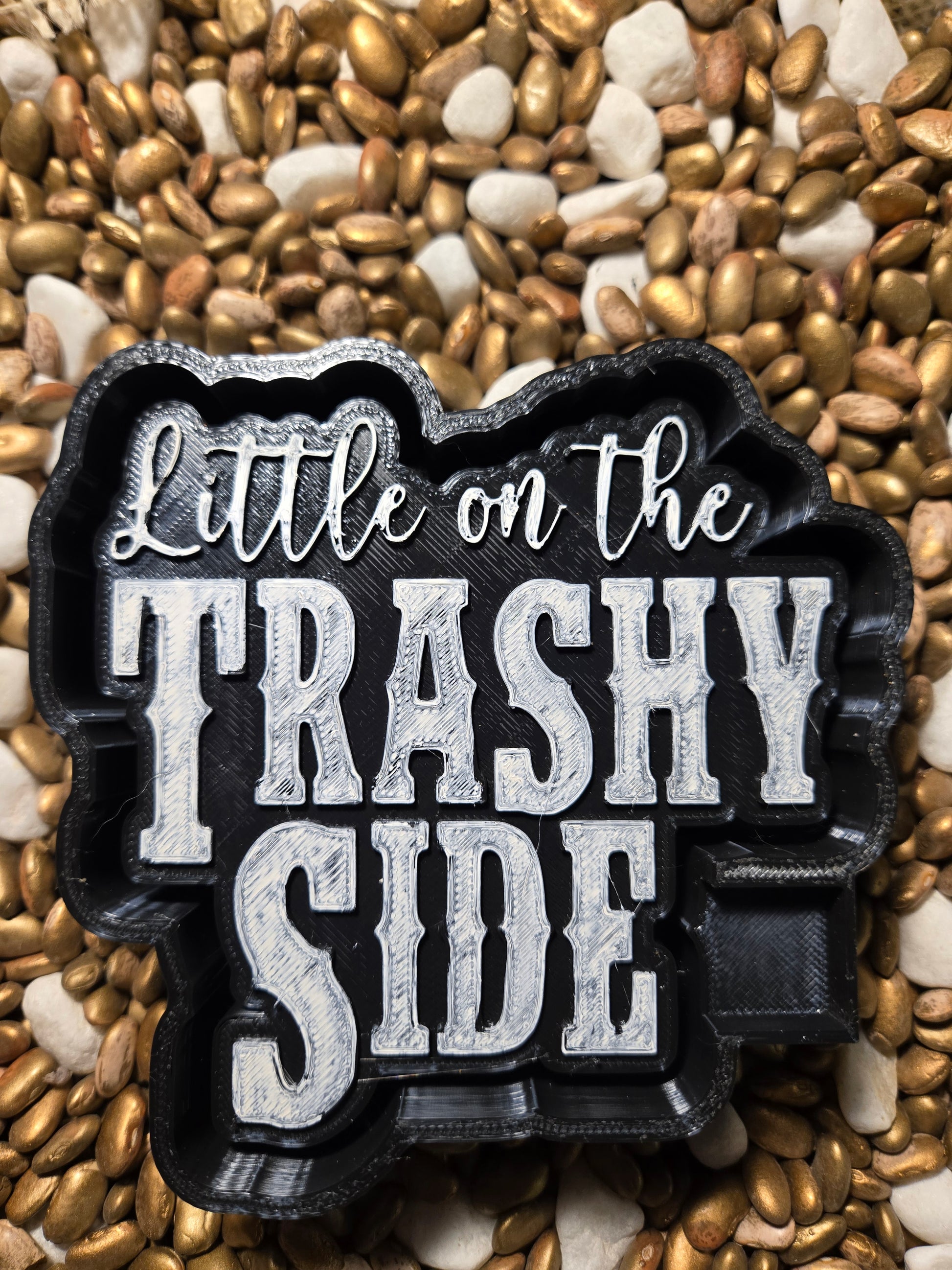 Trashy Side Freshie Mold