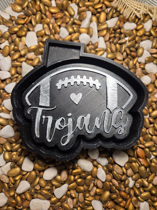 Trojans Football Freshie Mold