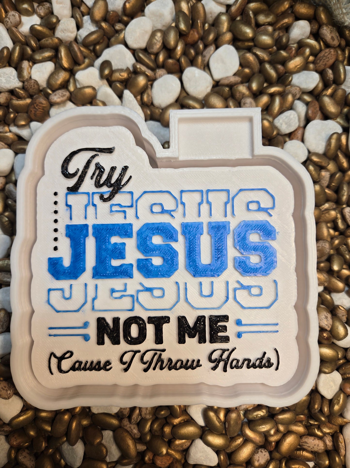 Try Jesus Freshie Mold