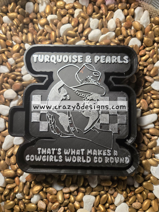 Turquoise Pearl Freshie Mold