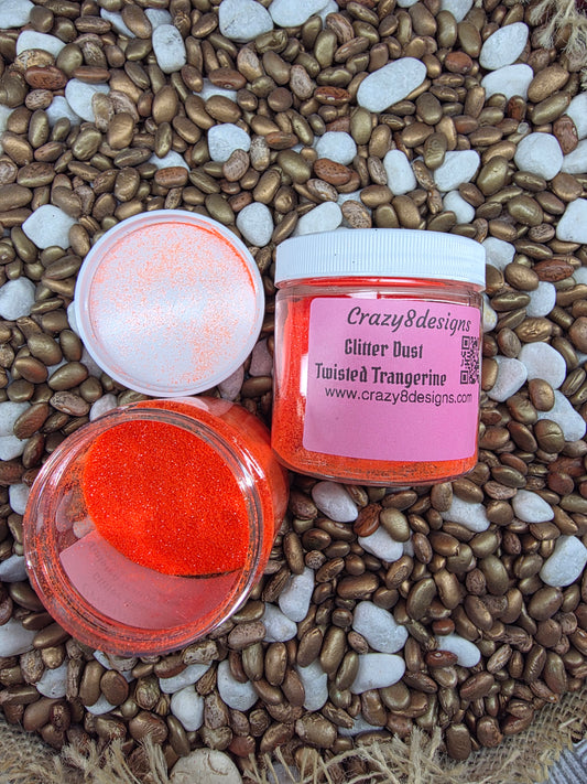 Twisted Tangerine Glitter Dust