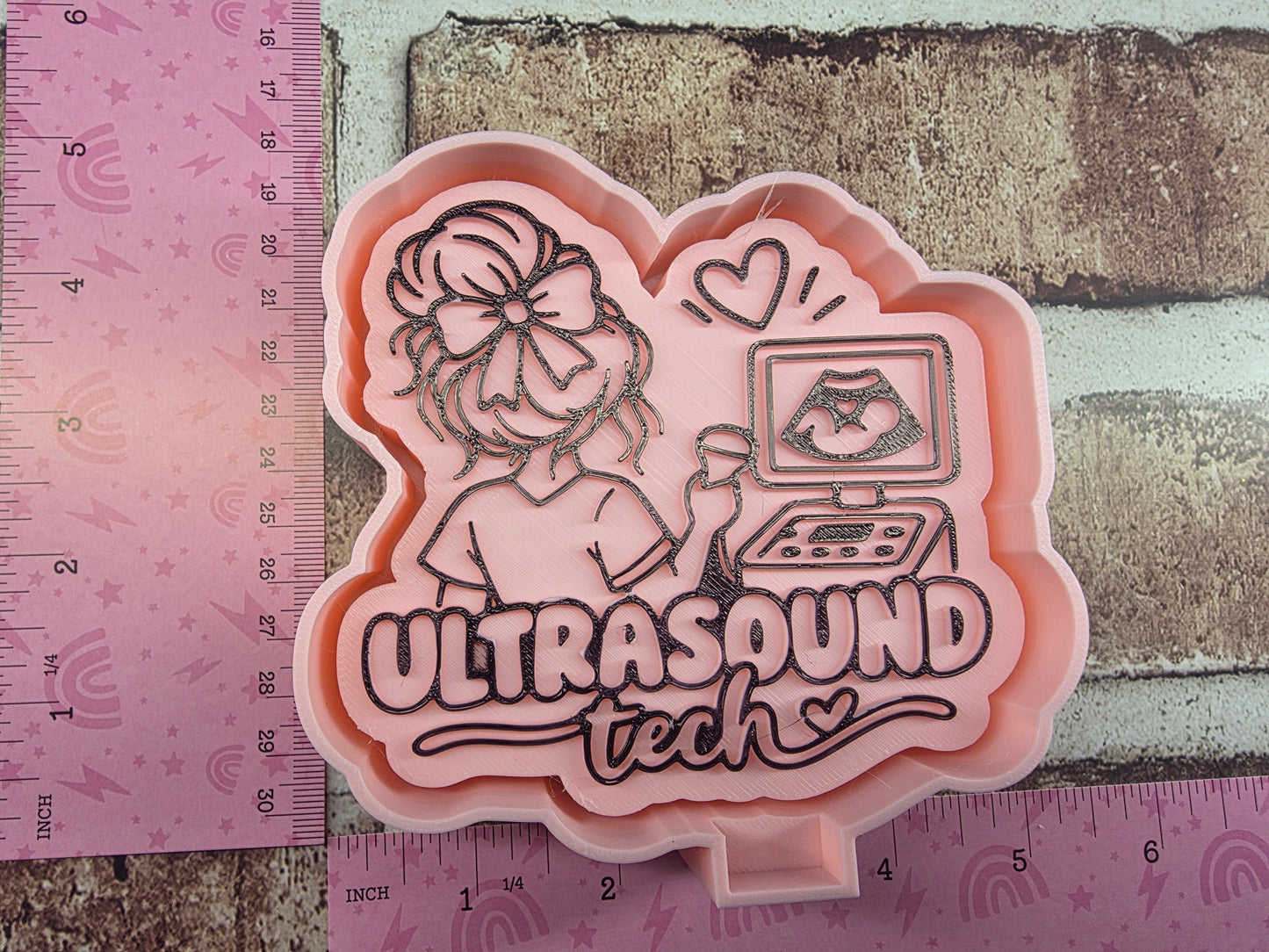 Ultrasound Tech Freshie Mold