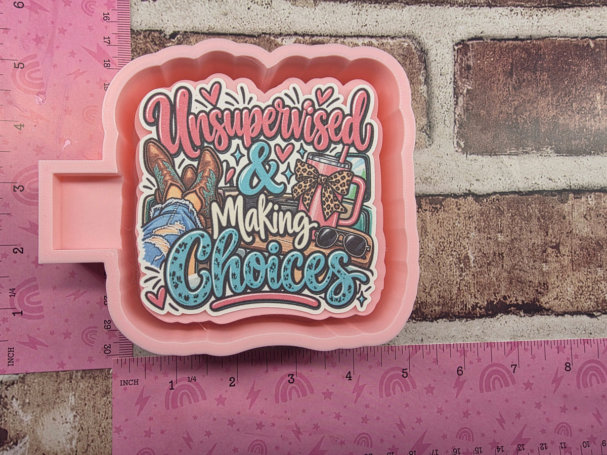 Unsupervised Cardstock Freshie Mold