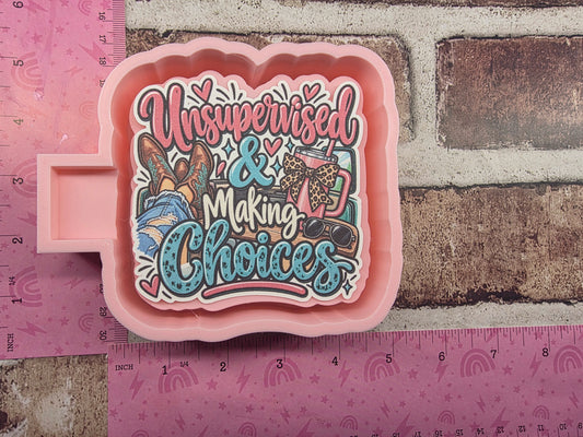 Unsupervised Cardstock Freshie Mold