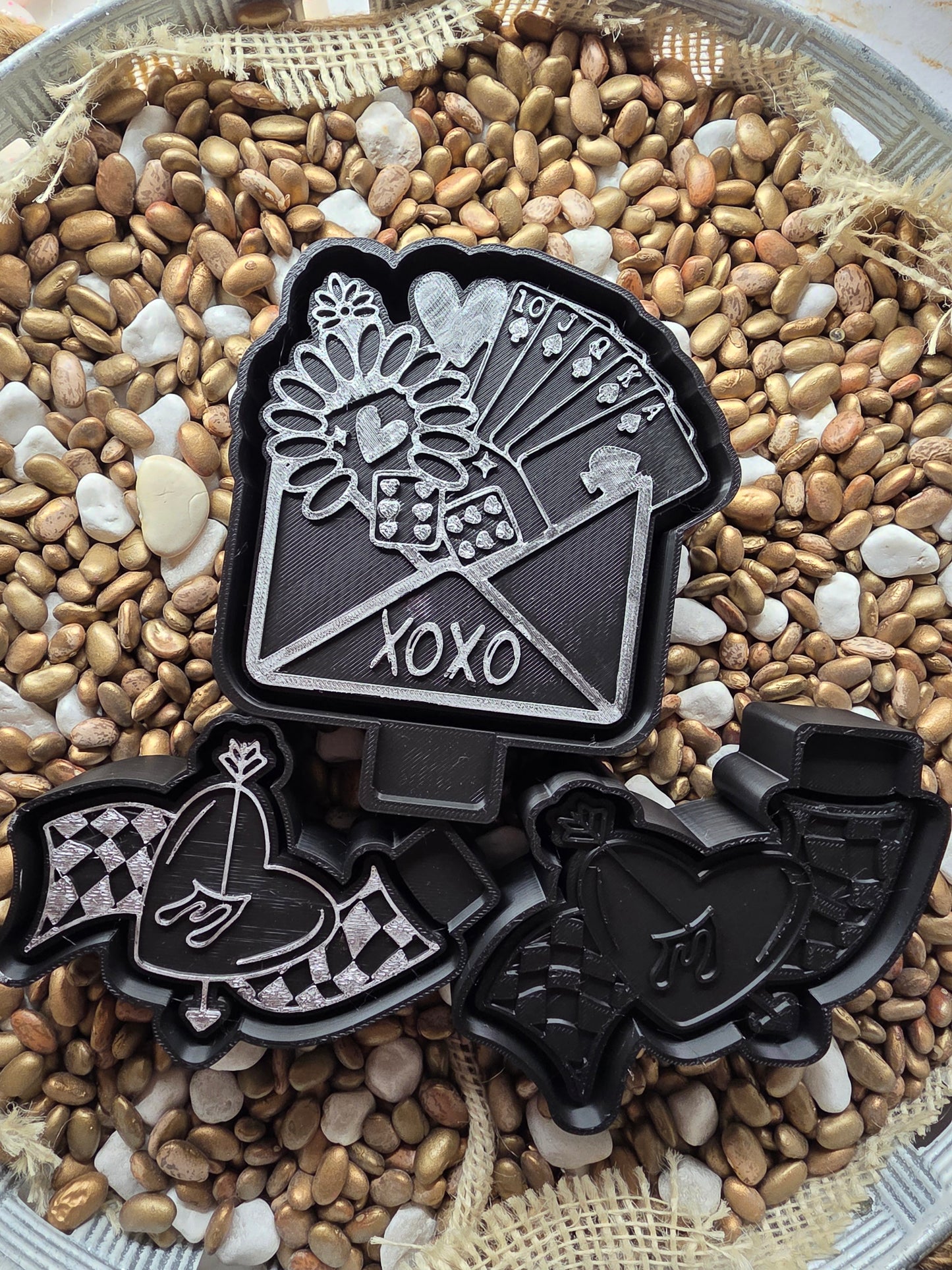 Valentine Cards Freshie Mold/Vent Clips