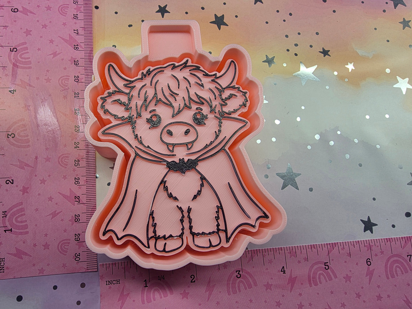Vampire Cow Freshie Mold