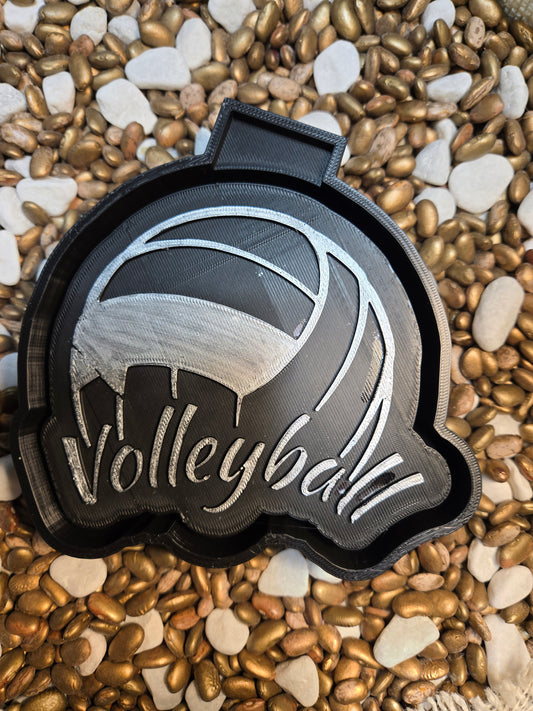 Volleyball Freshie Mold