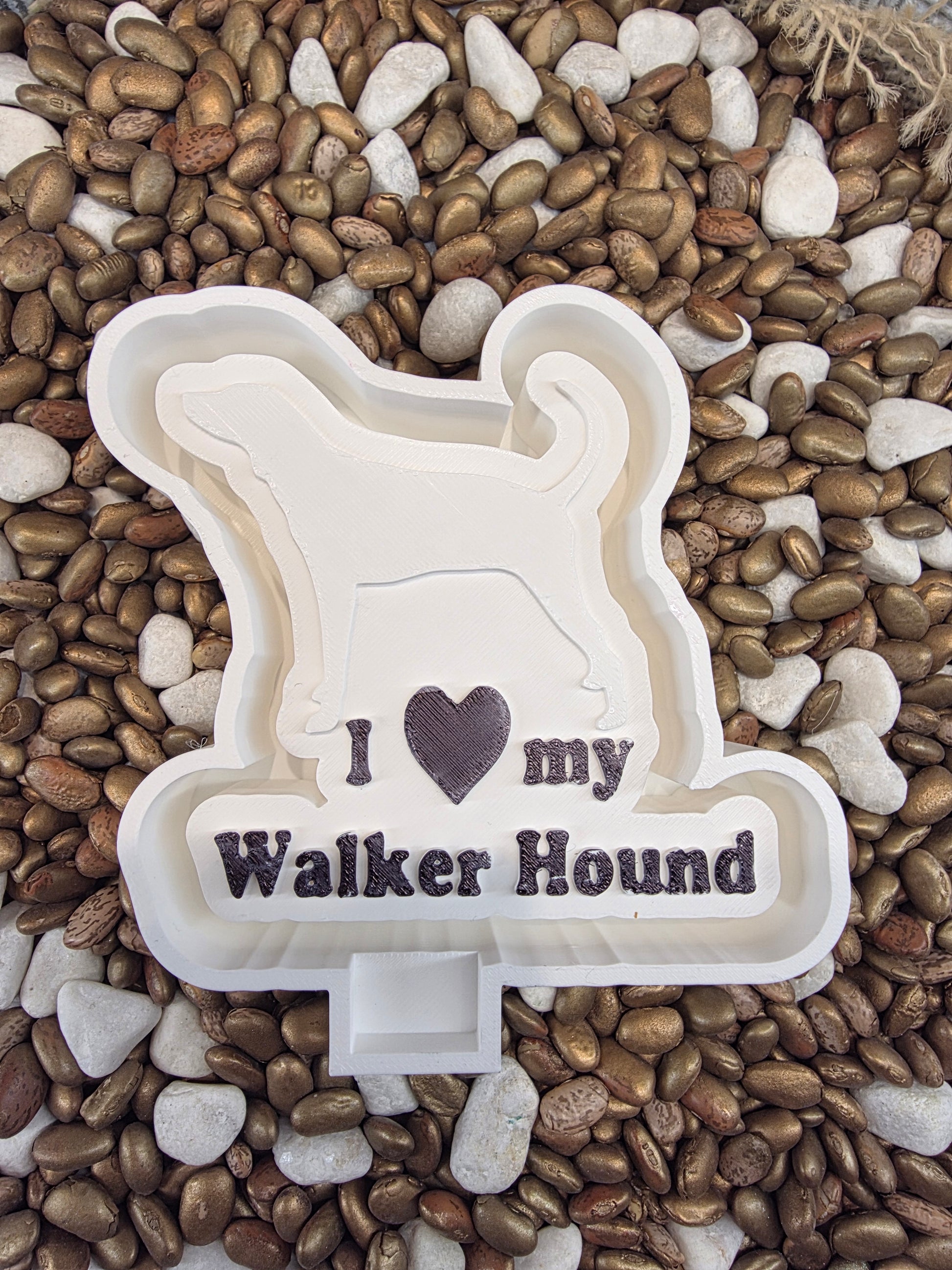  Walker Hound Dog Freshie Mold