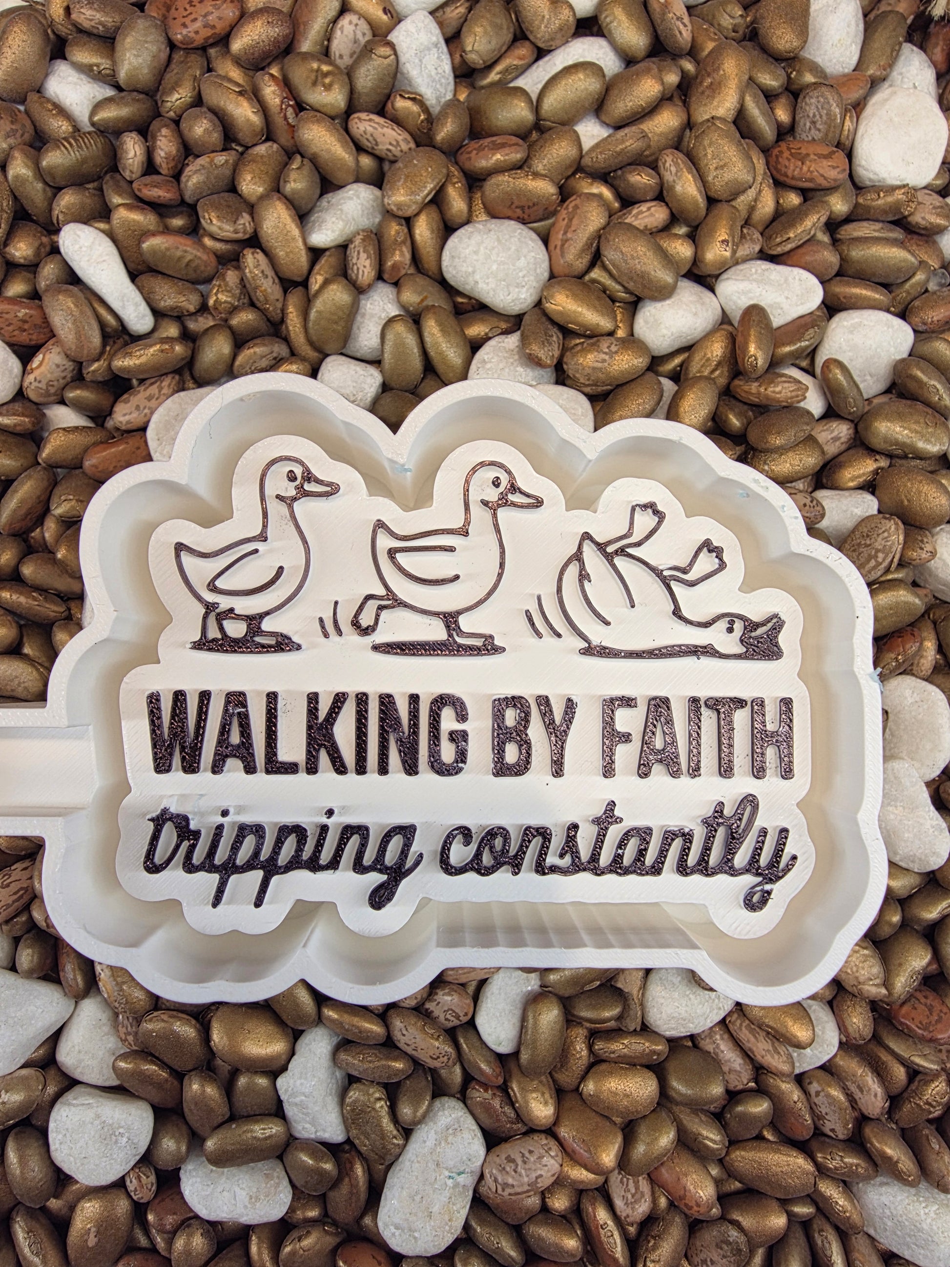 Walking by Faith Freshie Mold