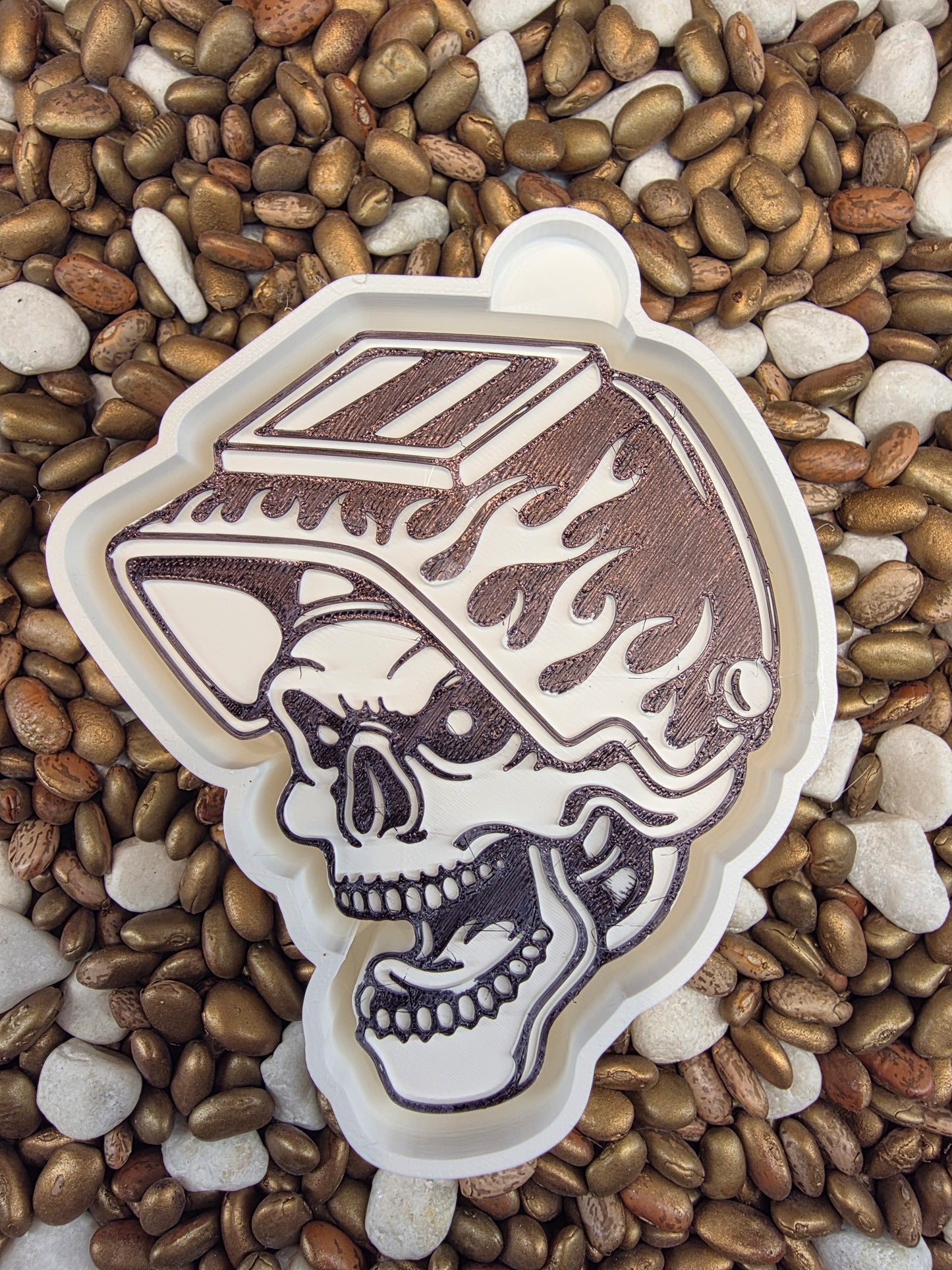 Welders Skull Freshie Mold