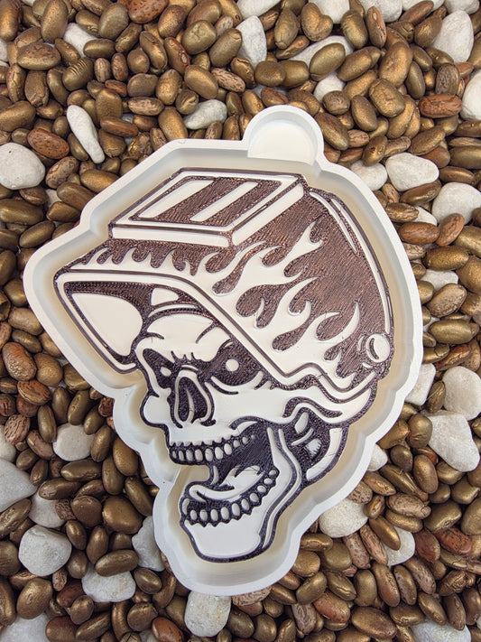 Welders Skull Freshie Mold