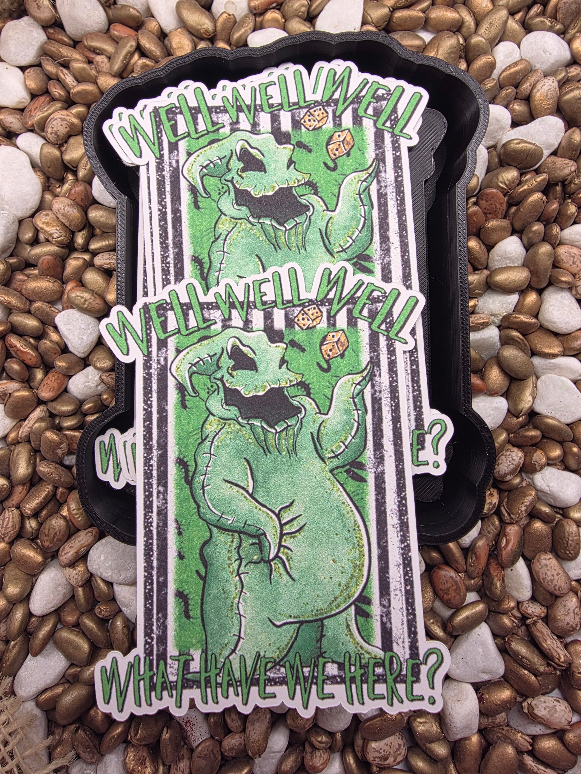 Well Well Well Card Stock Freshie Mold