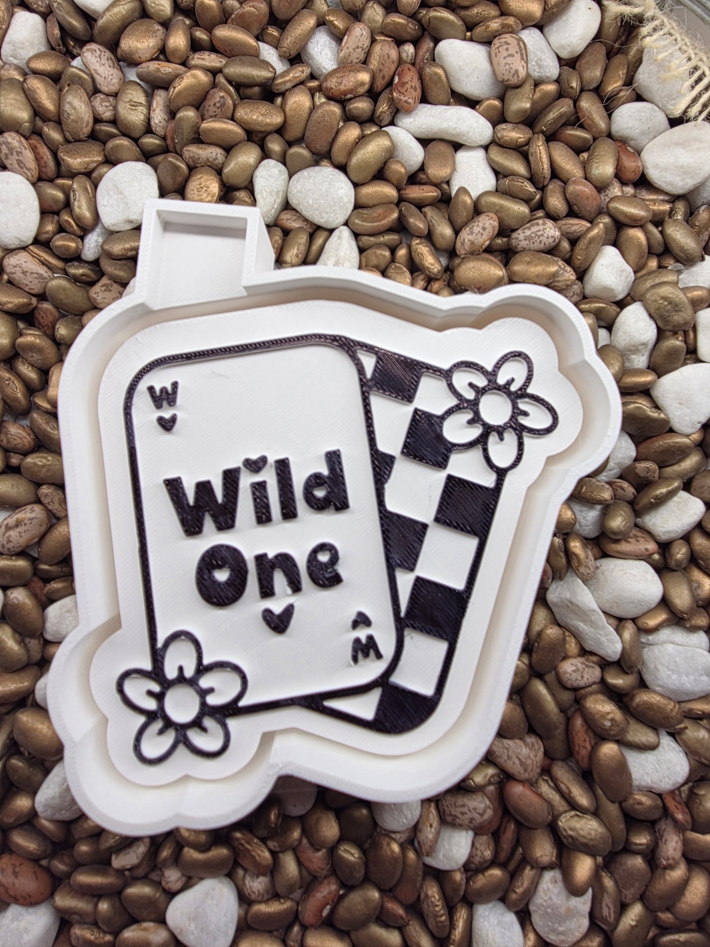 Wild One Card Freshie Mold
