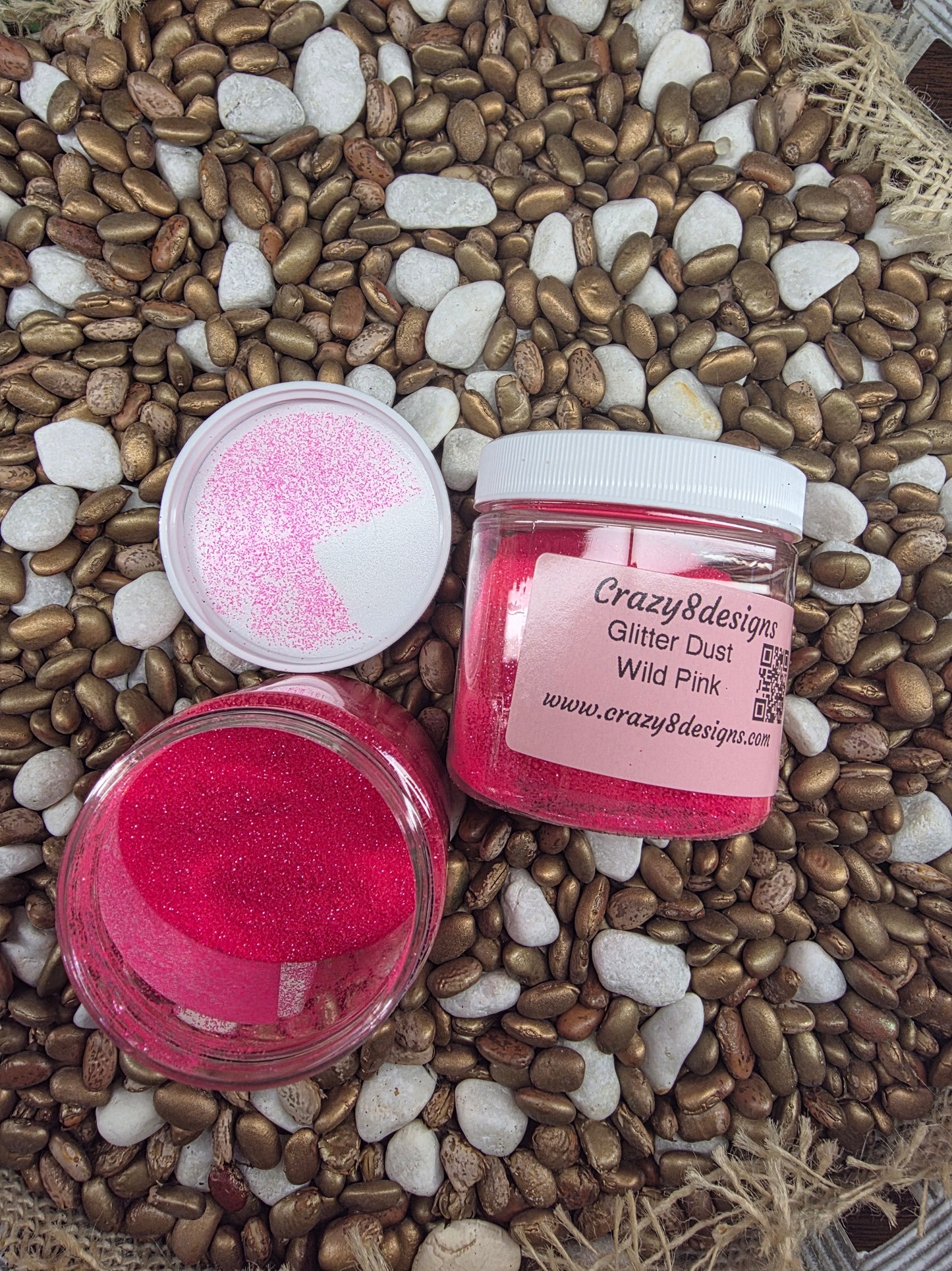 Wild Pink Glitter Dust